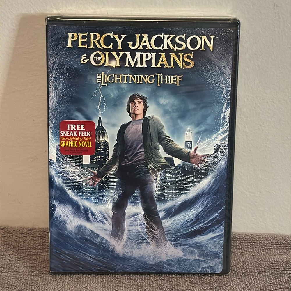 Percy Jackson and the Olympians: The Lightning Thief (DVD, 2010) New Sealed